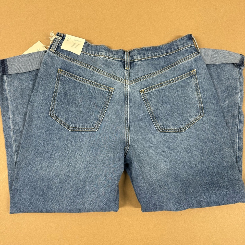 UT HIGH RISE PATCHES BOYFRIEND JEANS - Picture 8 of 9